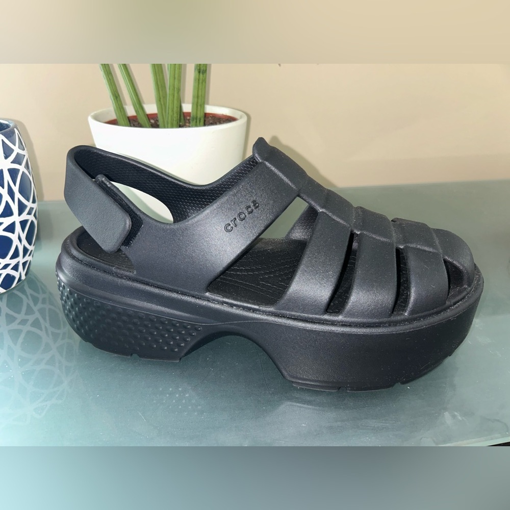 CROCS Black Women's Sandals